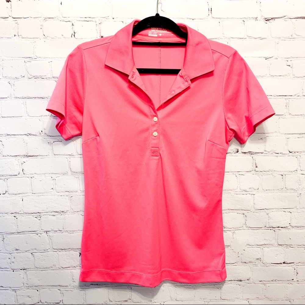 Bright Pink Nike Golf Tee